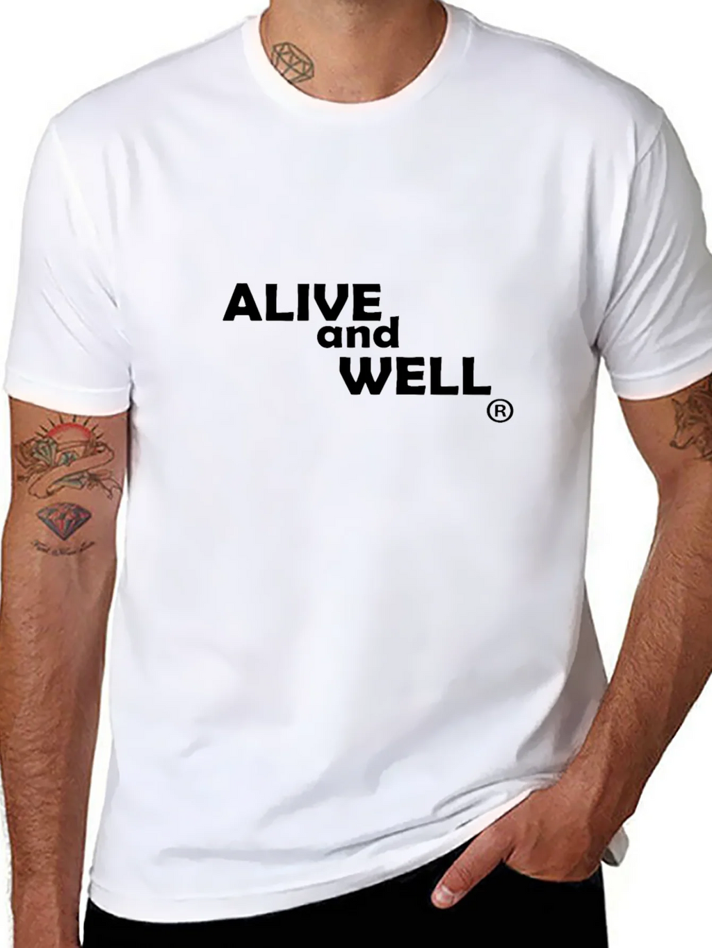 Alive and Well Black T-Shirt