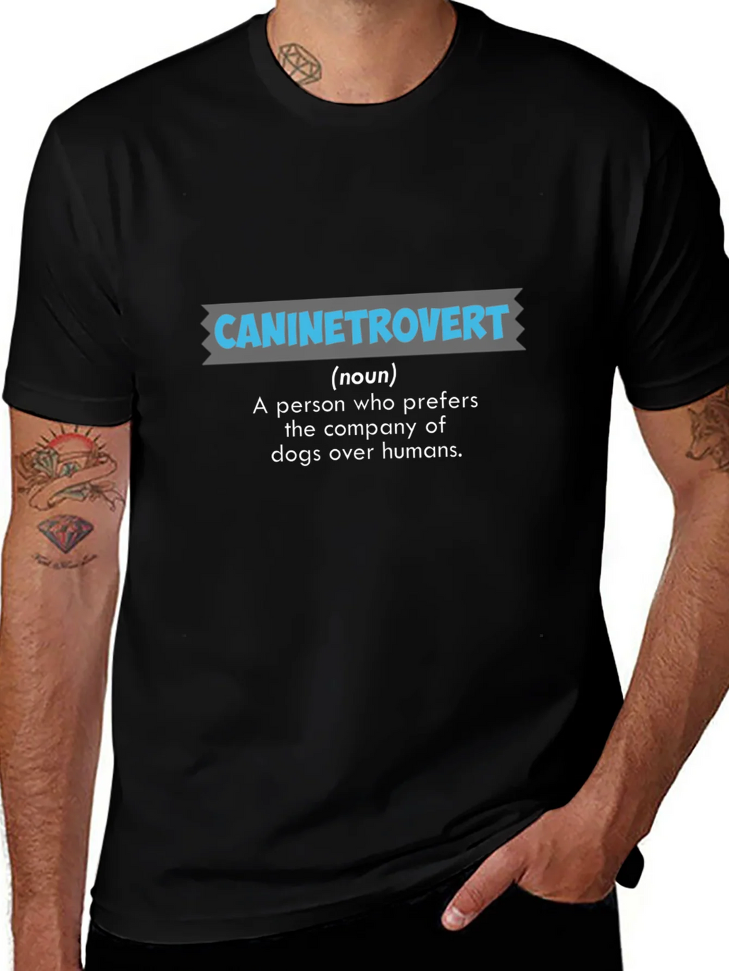 Caninetrovert - Dog Lovers T-Shirt