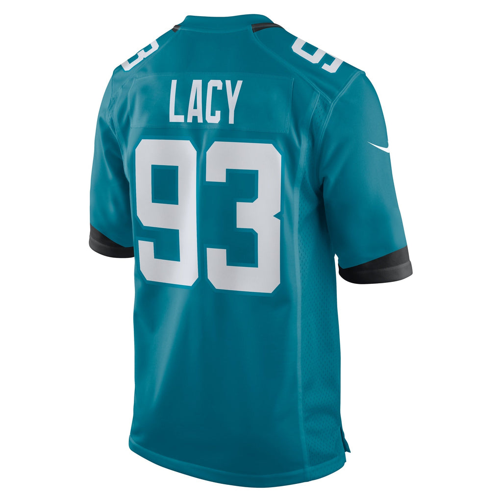 Tyler Lacy Jacksonville Jaguars Nike Team Game Jersey -  Teal