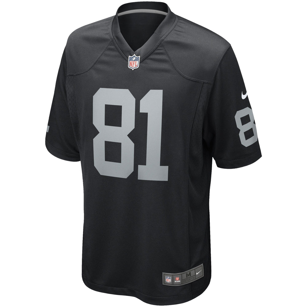 Tim Brown Las Vegas Raiders Nike Game Retired   Jersey - Black