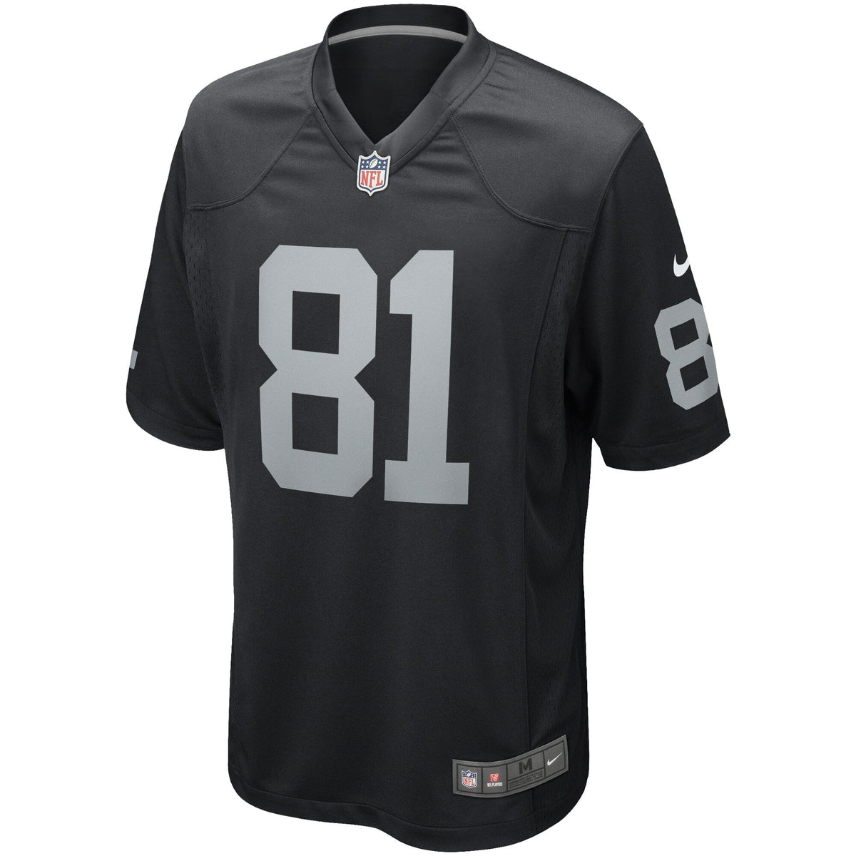 Tim Brown Las Vegas Raiders Nike Game Retired   Jersey - Black