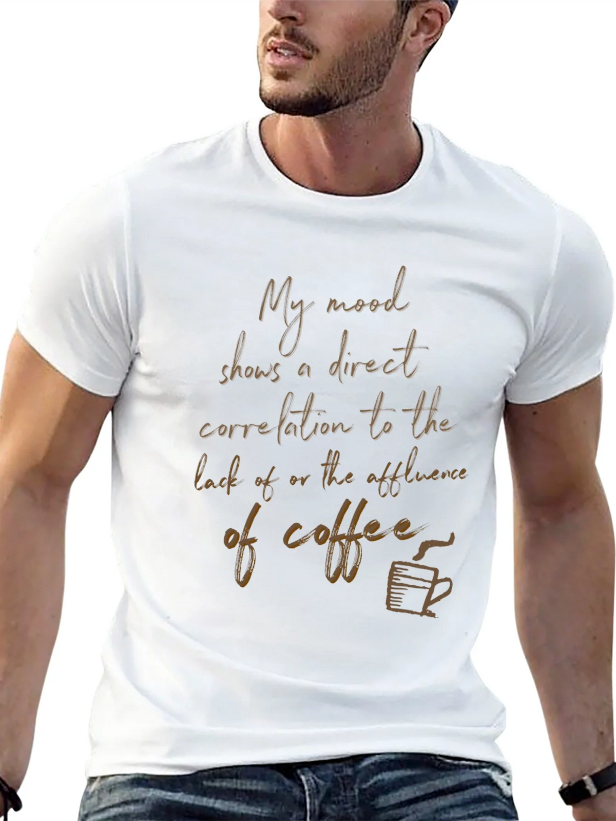Coffee Mood Graphic Tee