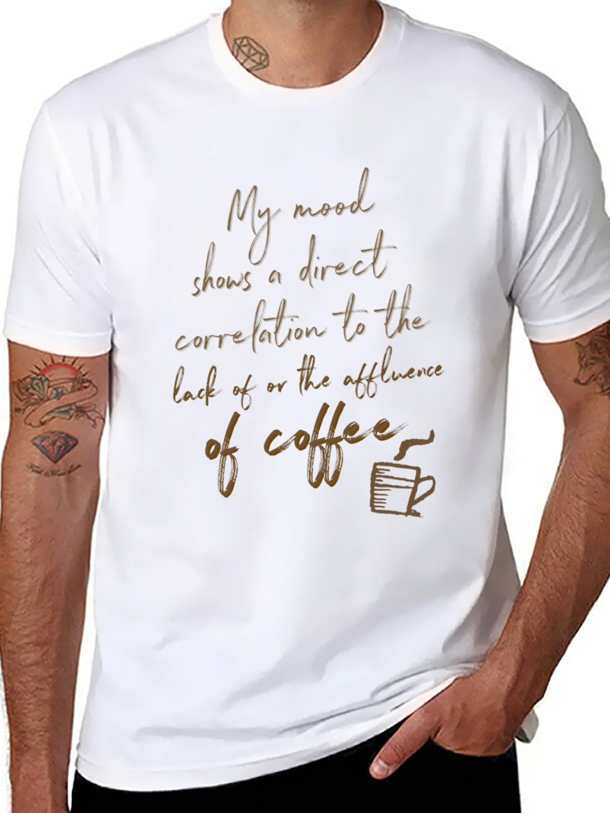 Coffee Mood Graphic Tee