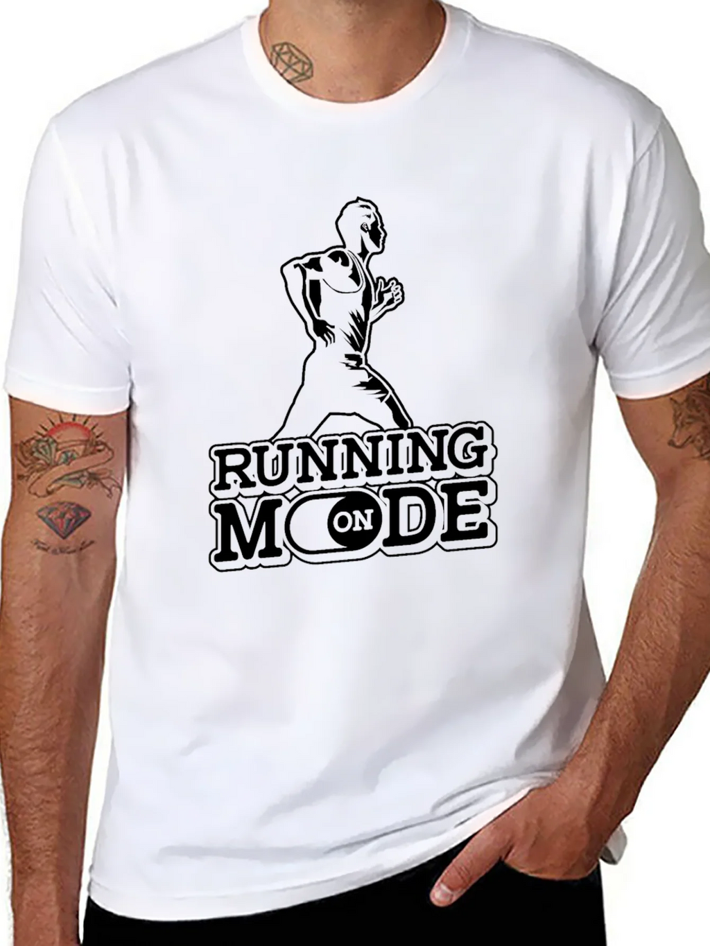 Running Mode On T-Shirt