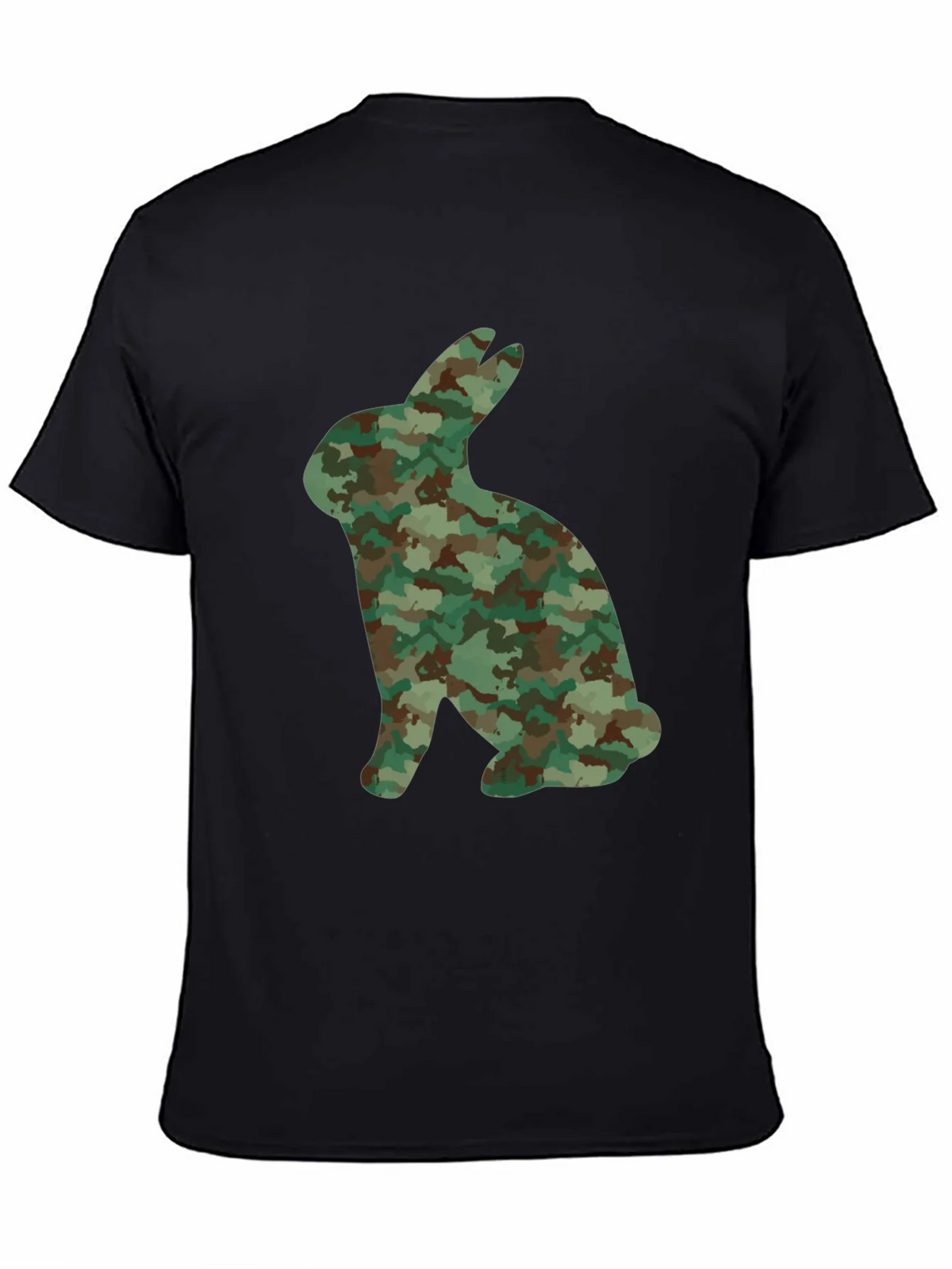 Camo Bunny T-Shirt - Unique Graphic Tee