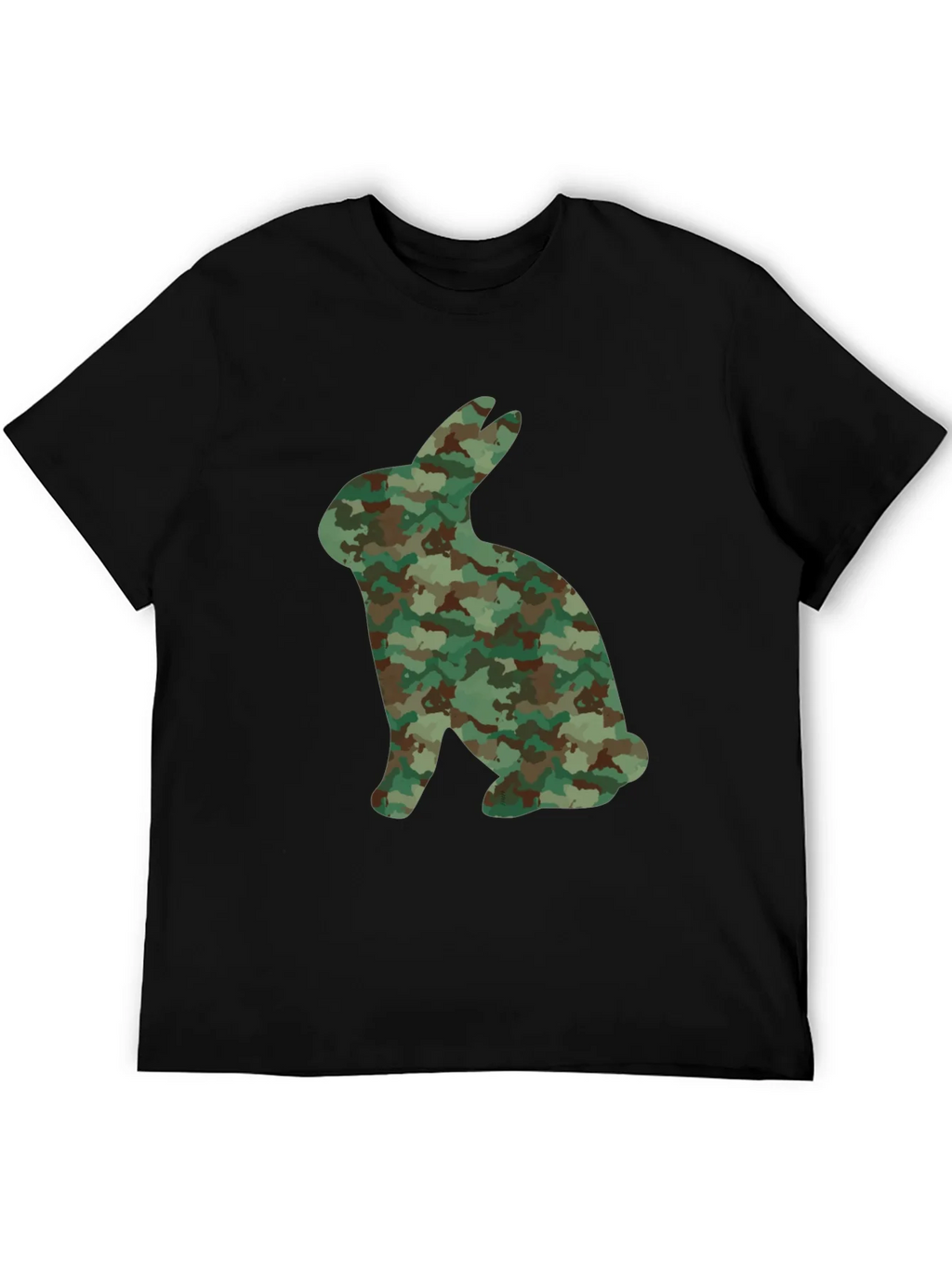 Camo Bunny T-Shirt - Unique Graphic Tee
