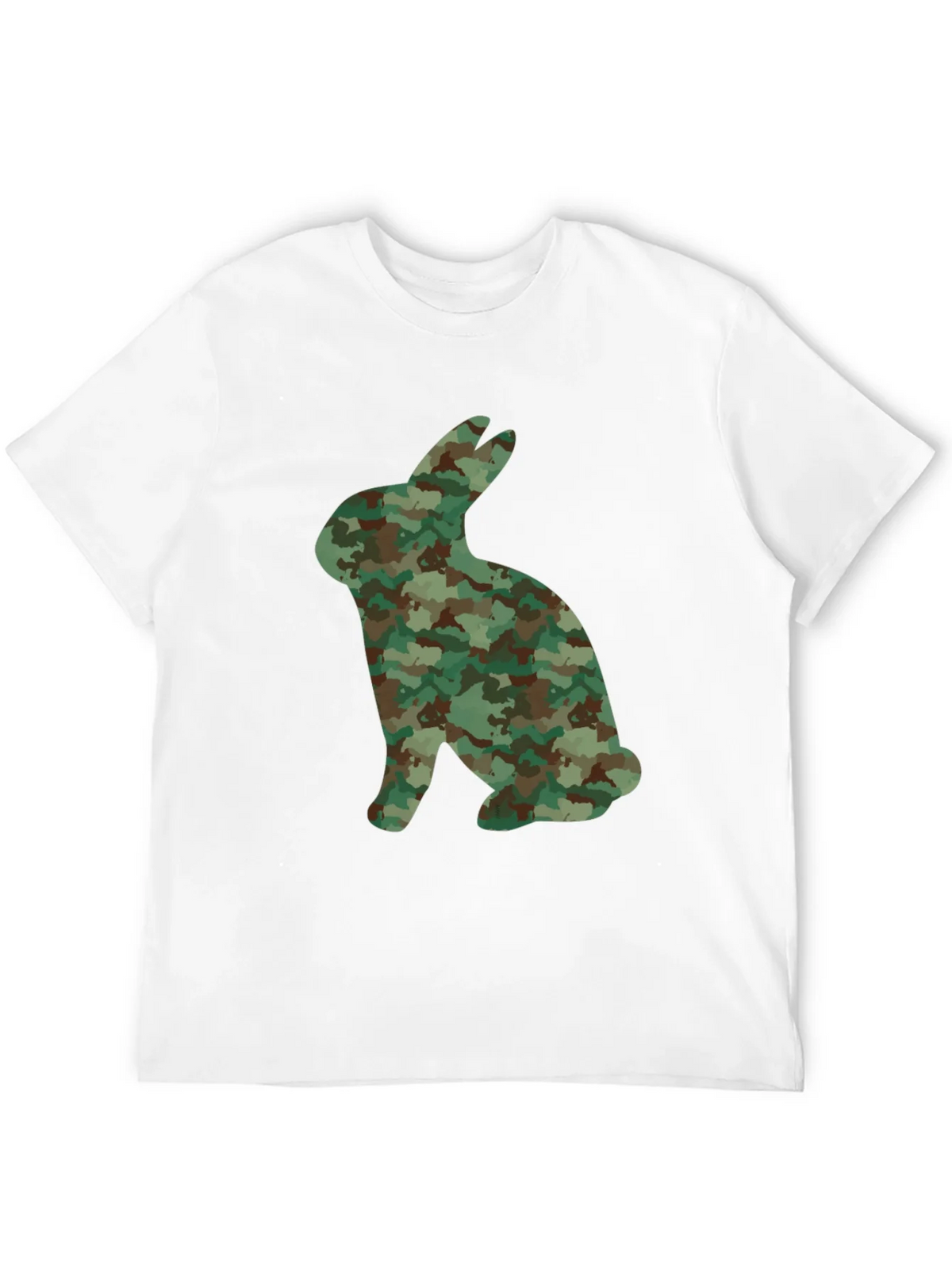 Camo Bunny T-Shirt - Unique Graphic Tee