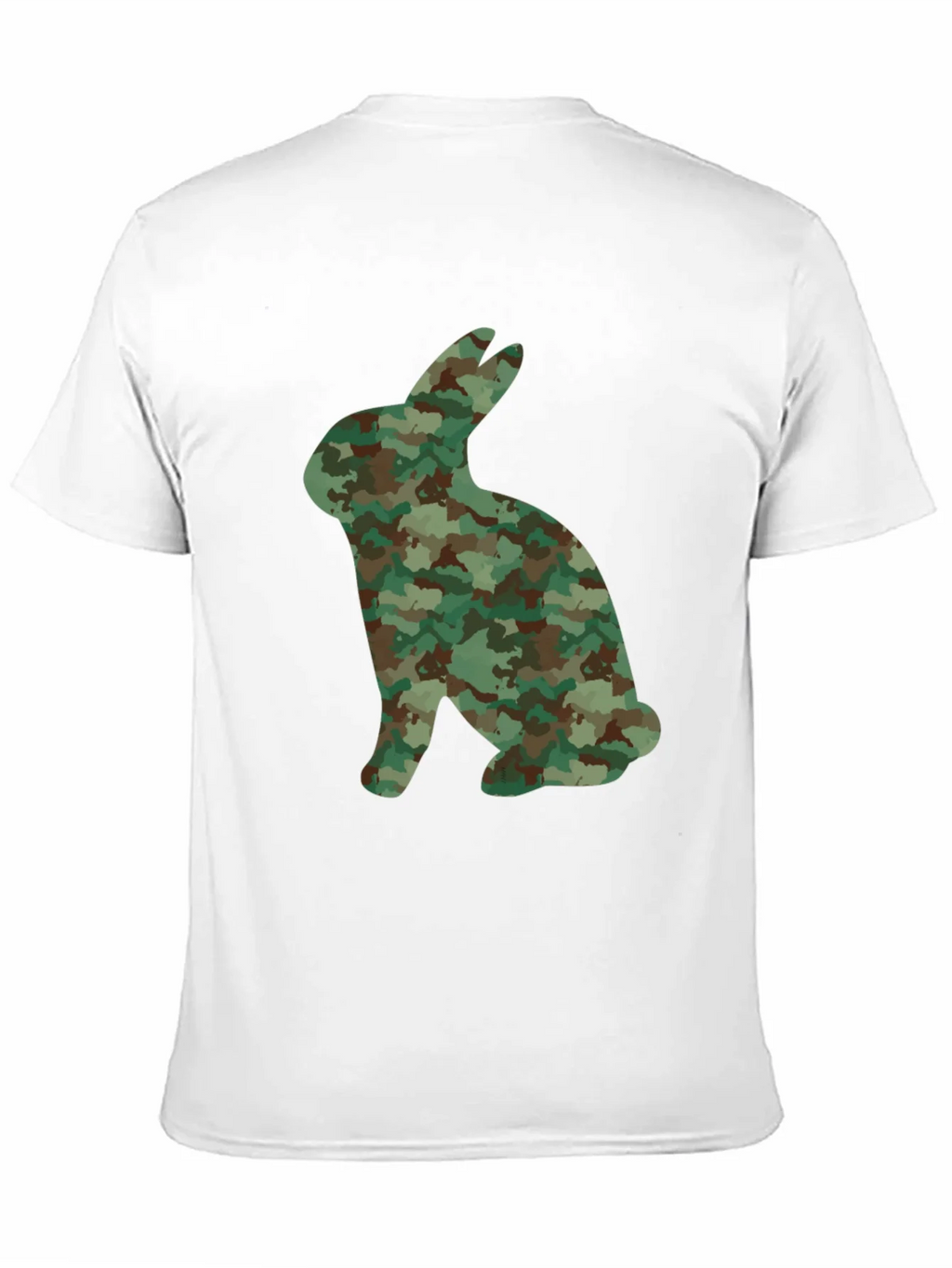 Camo Bunny T-Shirt - Unique Graphic Tee