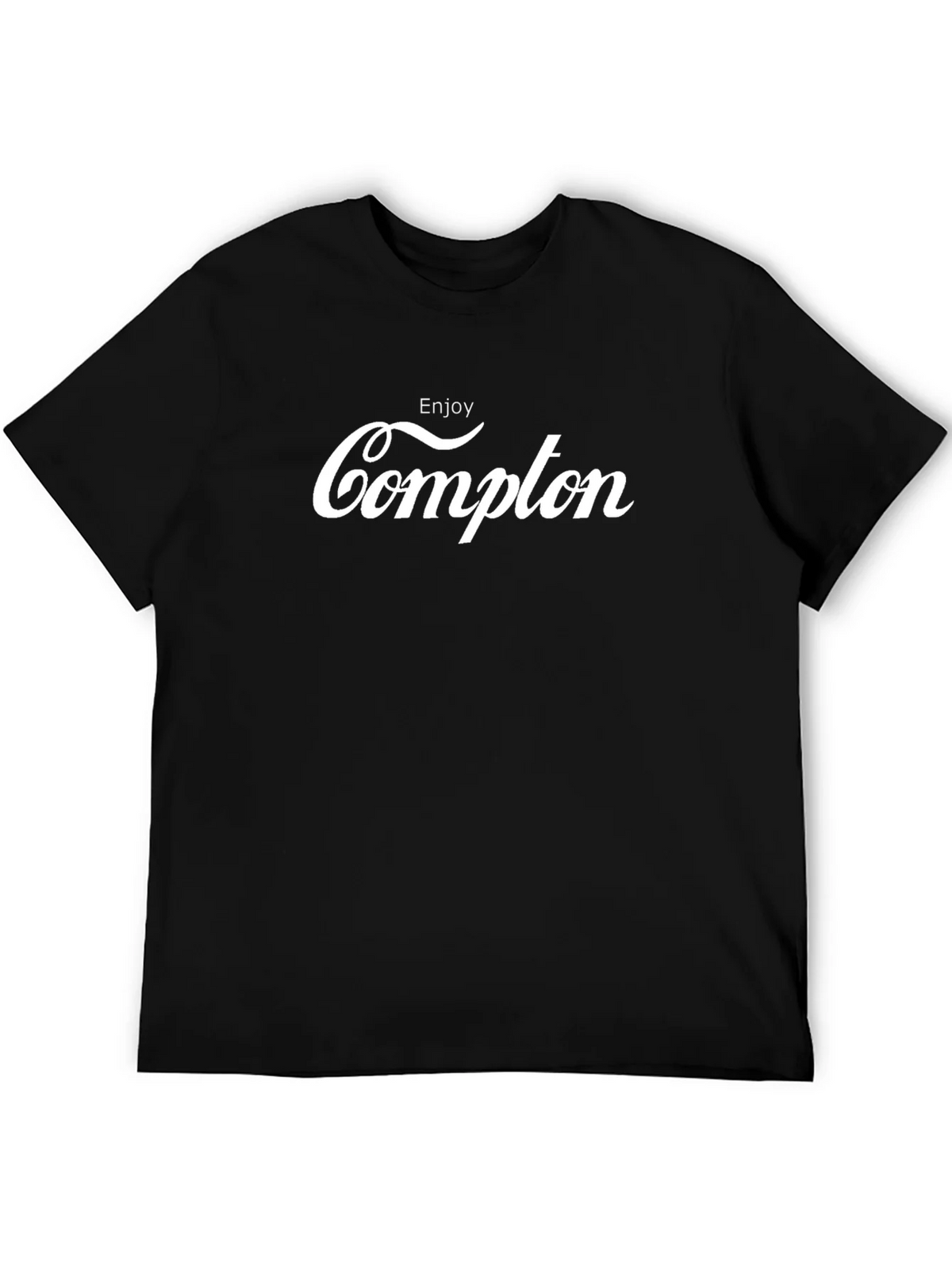 Enjoy Compton Black T-Shirt - Iconic Design