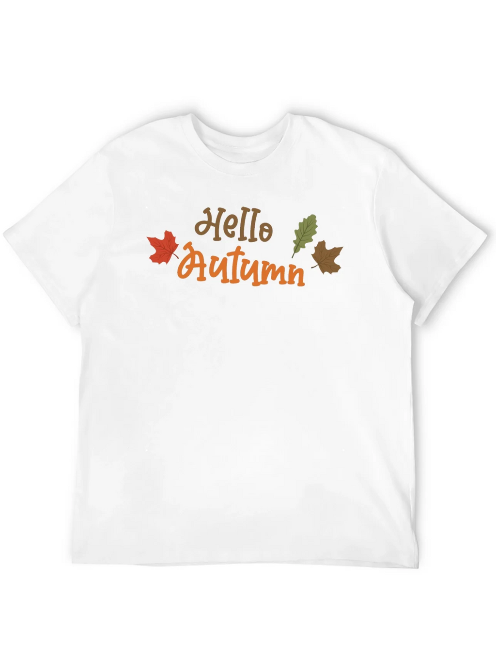 Hello Autumn Graphic Tee - Seasonal Comfort