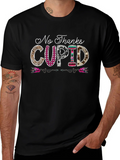 No Thanks Cupid Graphic Tee - Valentines Day
