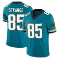 J.Jaguars #85 Brenton Strange Player Prowler Teal Vapor F.U.S.E. Limited Teal Football Jerseys