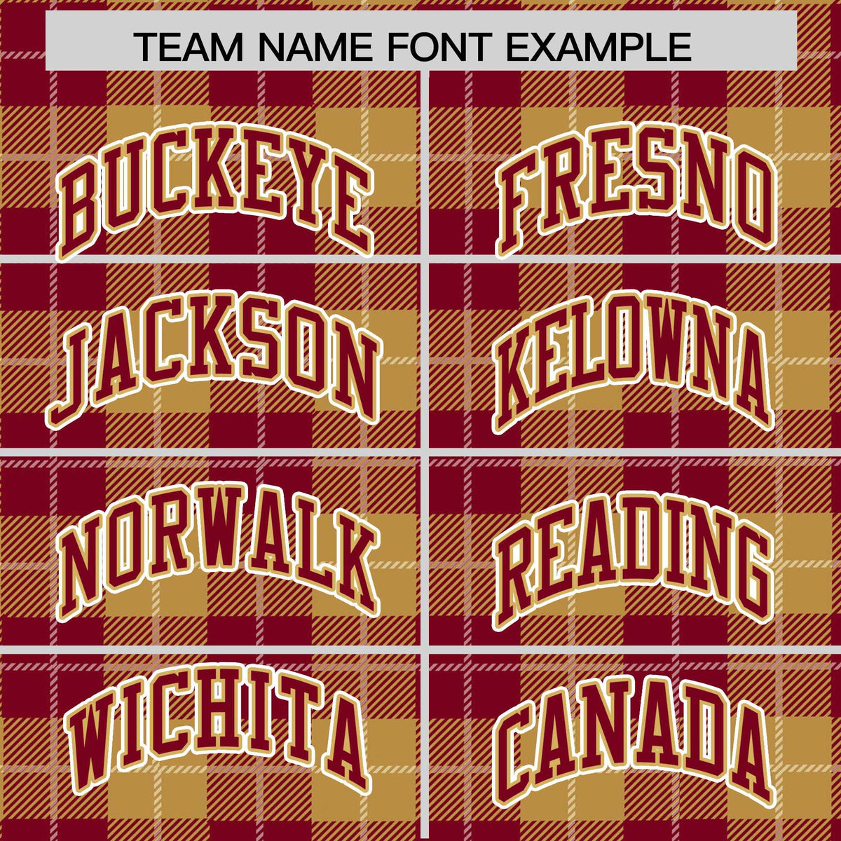 Custom Khaki Red Varsity Full-Snap Plaid Pattern Letterman Baseball Jacket