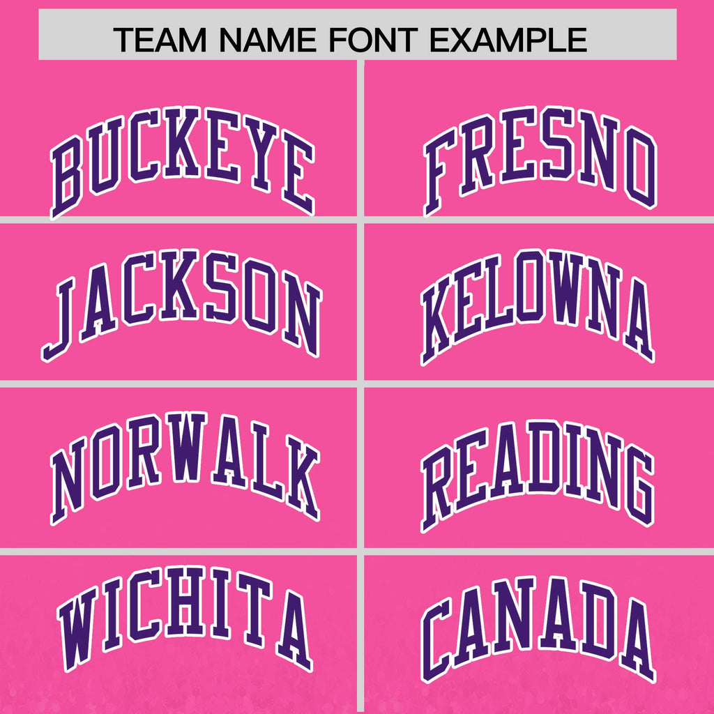 Custom Pink Varsity Full-Snap Sparkle-Effect Pattern Letterman Baseball Jacket