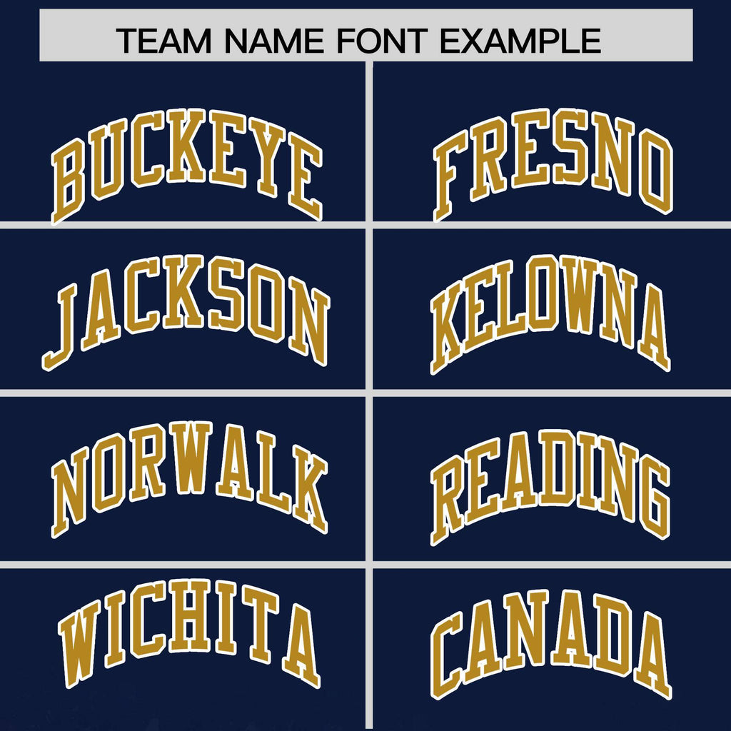 Custom Navy Varsity Full-Snap Sparkle-Effect Pattern Letterman Baseball Jacket