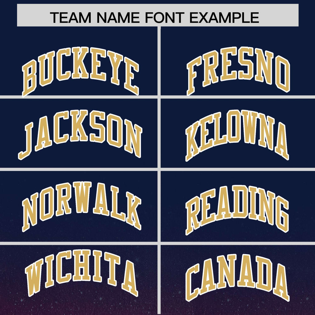 Custom Navy Varsity Full-Snap Sparkle-Effect Pattern Letterman Baseball Jacket