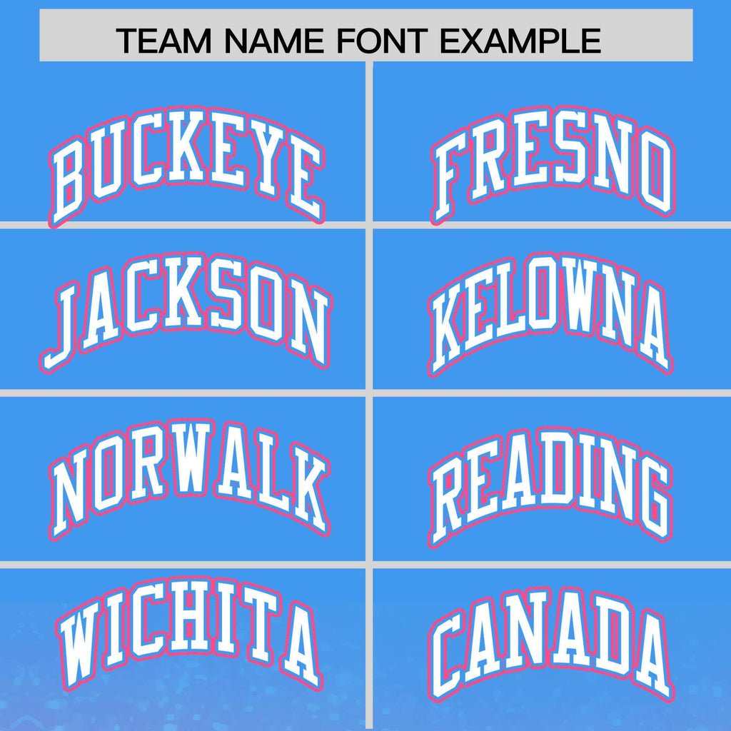 Custom Powder Blue Varsity Full-Snap Sparkle-Effect Pattern Letterman Baseball Jacket
