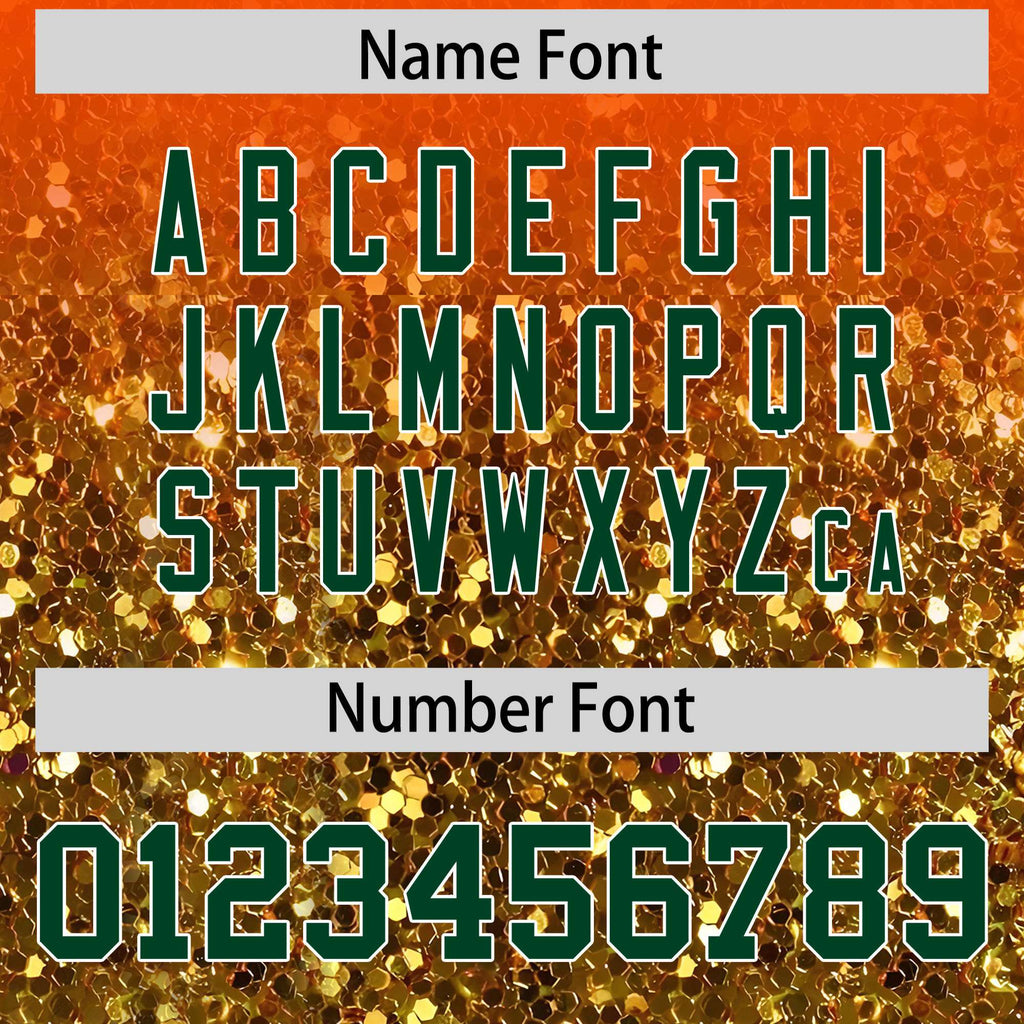 Custom Orange Varsity Full-Snap Sparkle-Effect Pattern Letterman Baseball Jacket