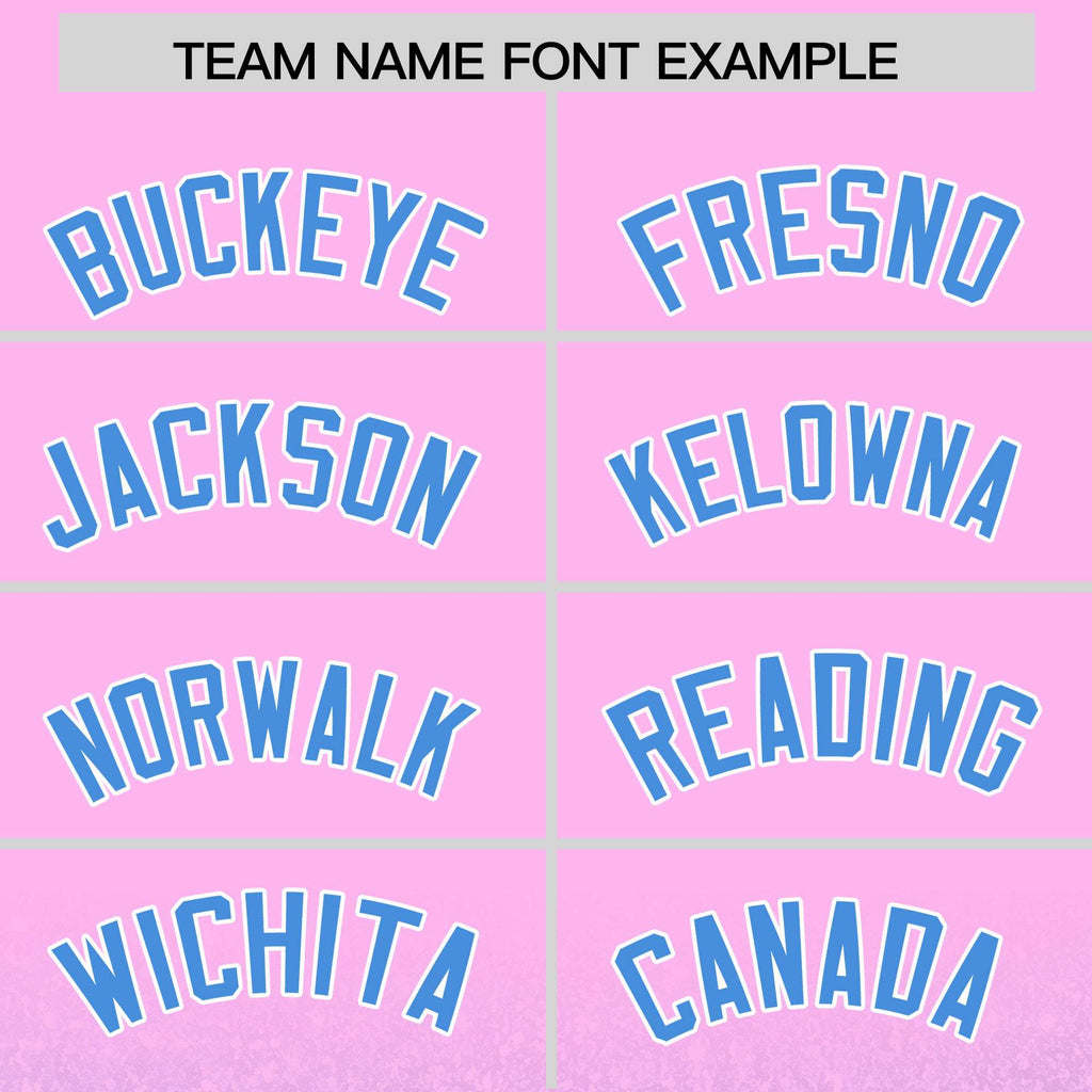 Custom Light Pink Varsity Full-Snap Sparkle-Effect Pattern Letterman Baseball Jacket
