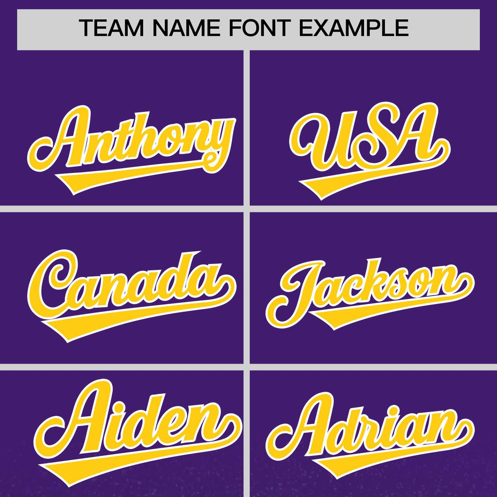 Custom Purple Varsity Full-Snap Sparkle-Effect Pattern Letterman Baseball Jacket