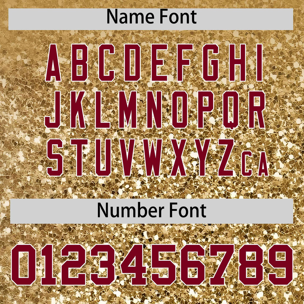 Custom Old Gold Varsity Full-Snap Sparkle-Effect Pattern Letterman Baseball Jacket