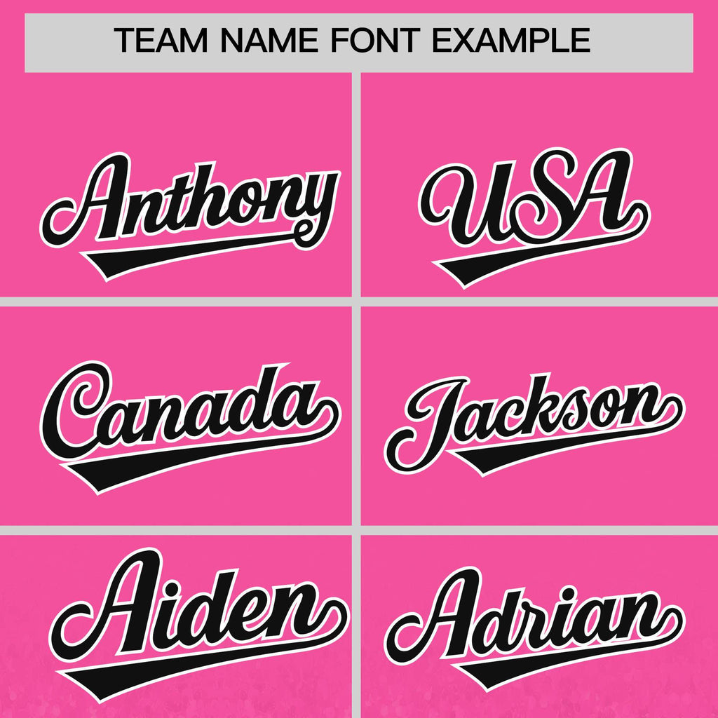 Custom Pink Varsity Full-Snap Sparkle-Effect Pattern Letterman Baseball Jacket