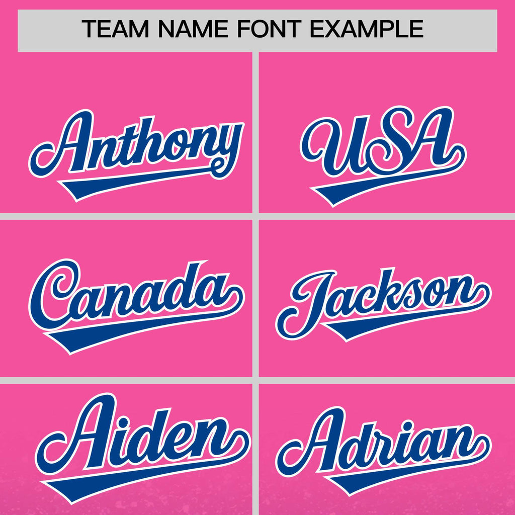 Custom Pink Varsity Full-Snap Sparkle-Effect Pattern Letterman Baseball Jacket