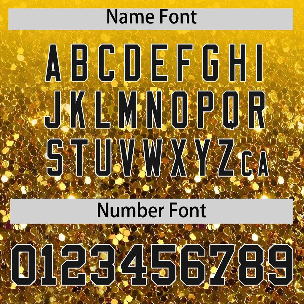 Custom Gold Varsity Full-Snap Sparkle-Effect Pattern Letterman Baseball Jacket