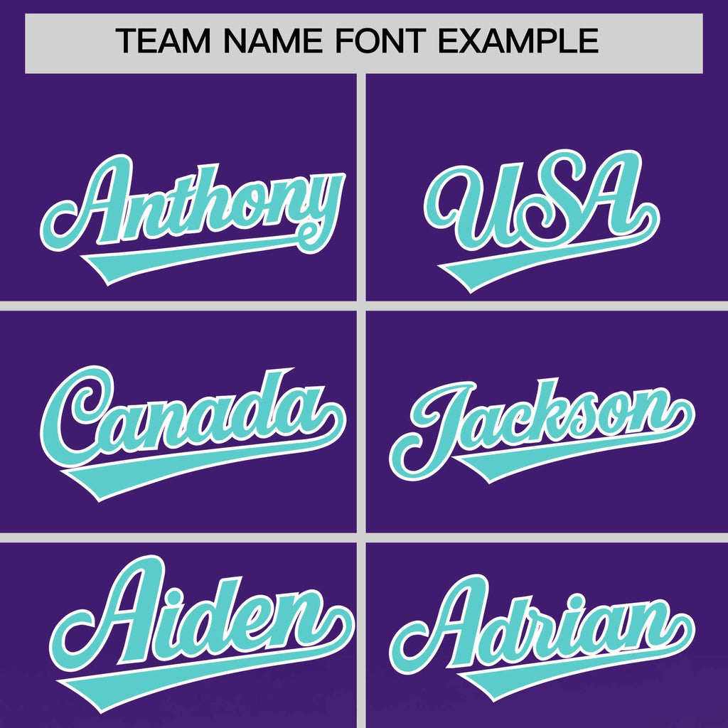 Custom Purple Varsity Full-Snap Sparkle-Effect Pattern Letterman Baseball Jacket