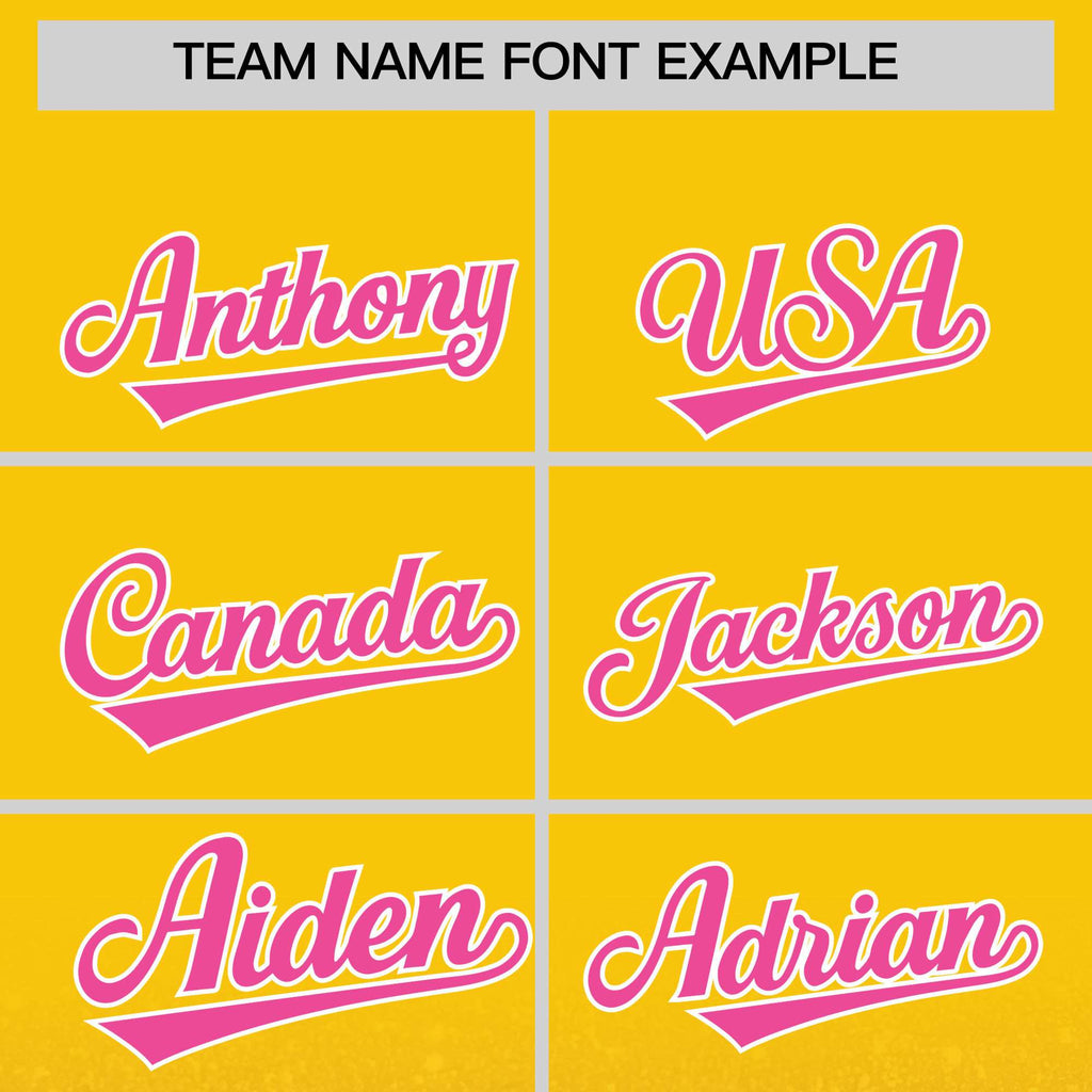 Custom Gold Varsity Full-Snap Sparkle-Effect Pattern Letterman Baseball Jacket