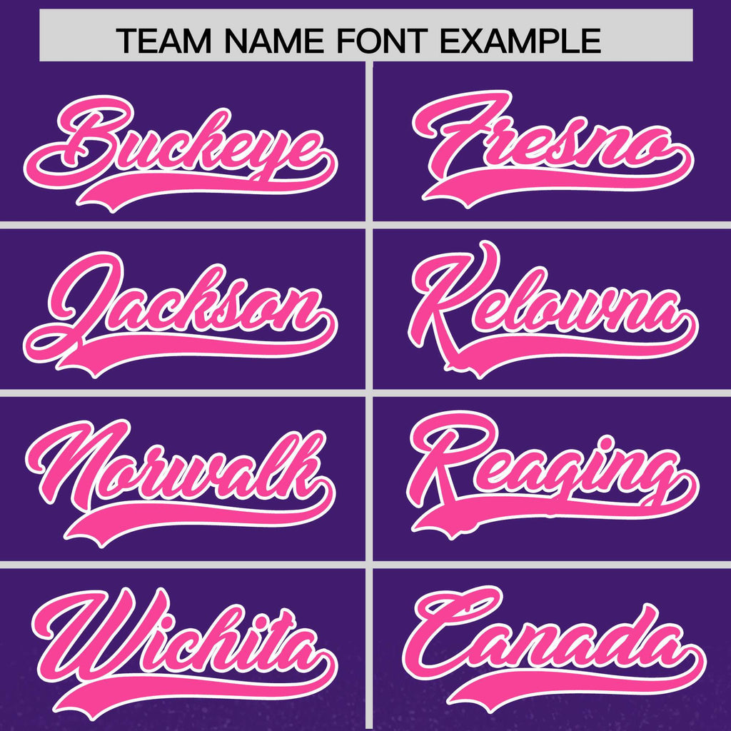 Custom Purple Varsity Full-Snap Sparkle-Effect Pattern Letterman Baseball Jacket