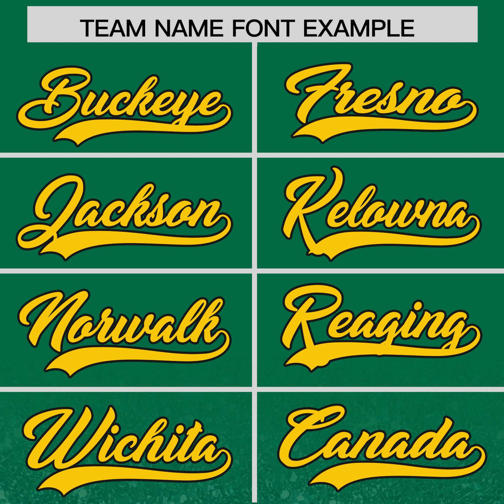 Custom Kelly Green Varsity Full-Snap Sparkle-Effect Pattern Letterman Baseball Jacket