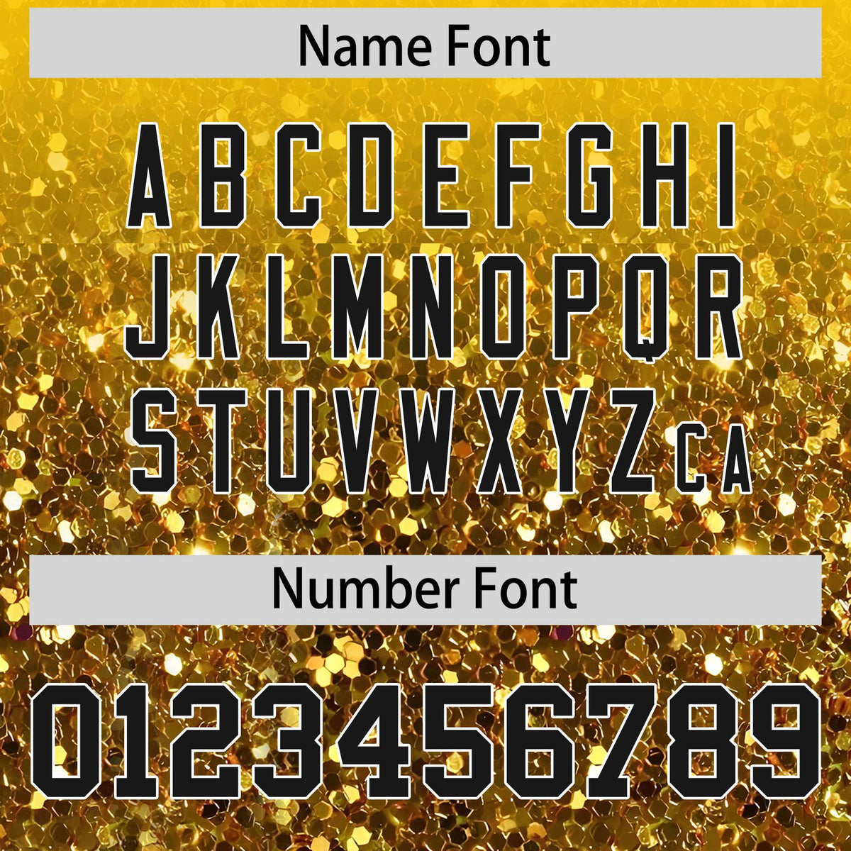 Custom Gold Varsity Full-Snap Sparkle-Effect Pattern Letterman Baseball Jacket