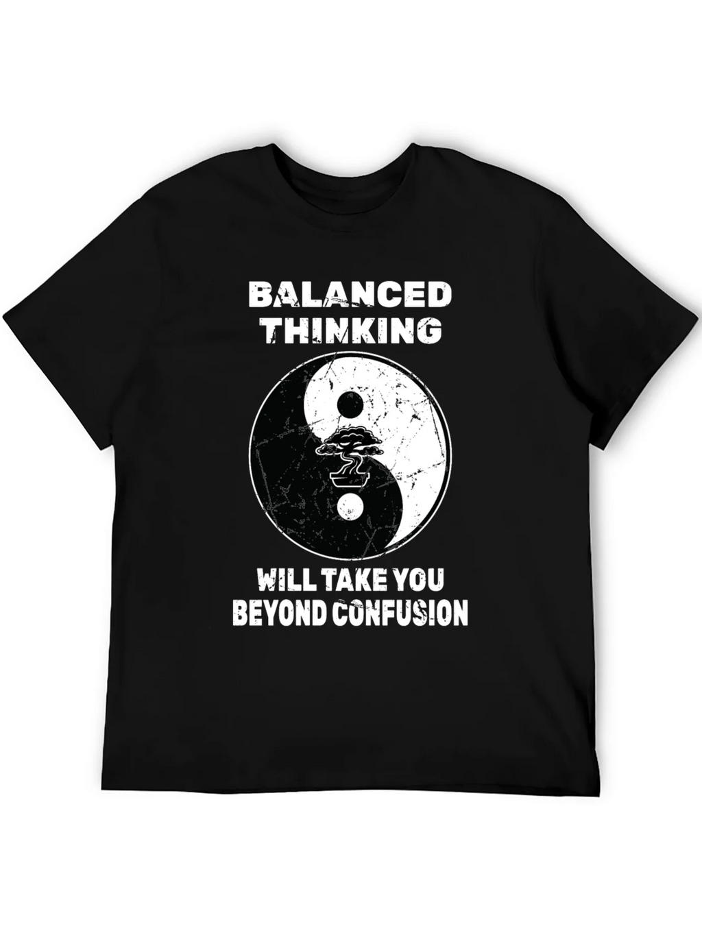Balanced Thinking Yin Yang T-Shirt