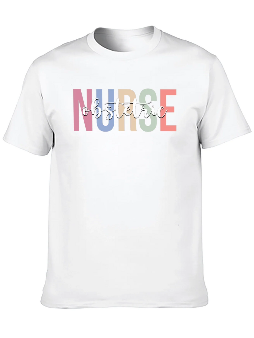 Obstetric Nurse Graphic Tee - Black T-Shirt
