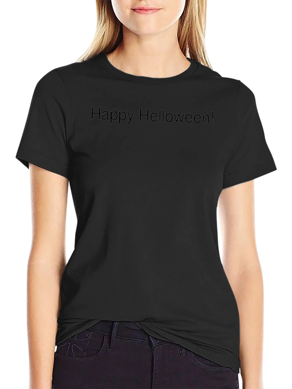Happy Helloween Black T-Shirt