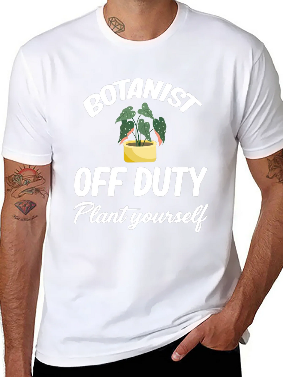 Botanist Off Duty T-Shirt - Plant Lover Tee