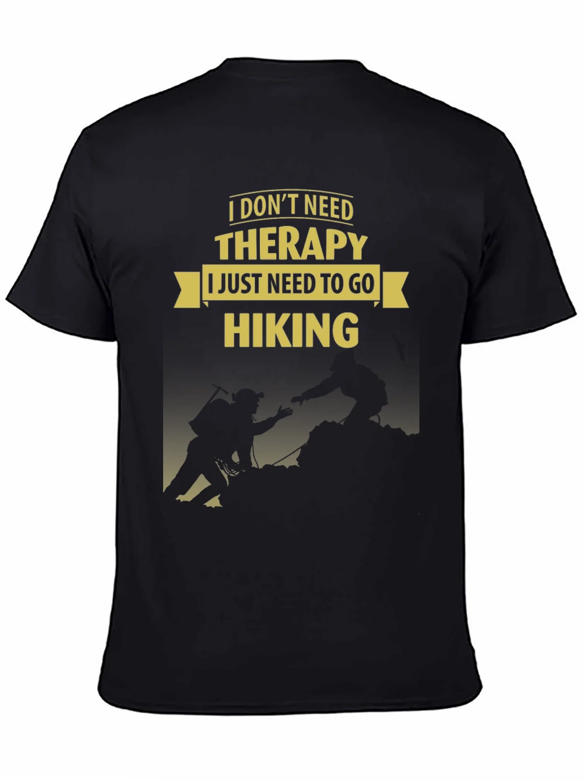 Hiking Therapy Tee - Adventure Awaits!
