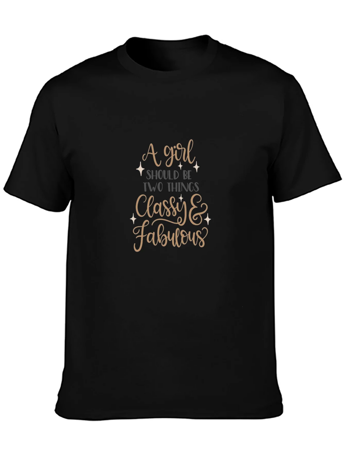 Classy & Fabulous Tee - Stylish Graphic T-Shirt