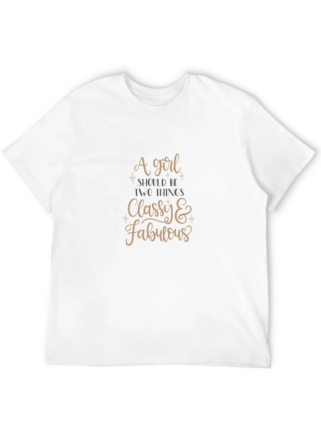 Classy & Fabulous Tee - Stylish Graphic T-Shirt