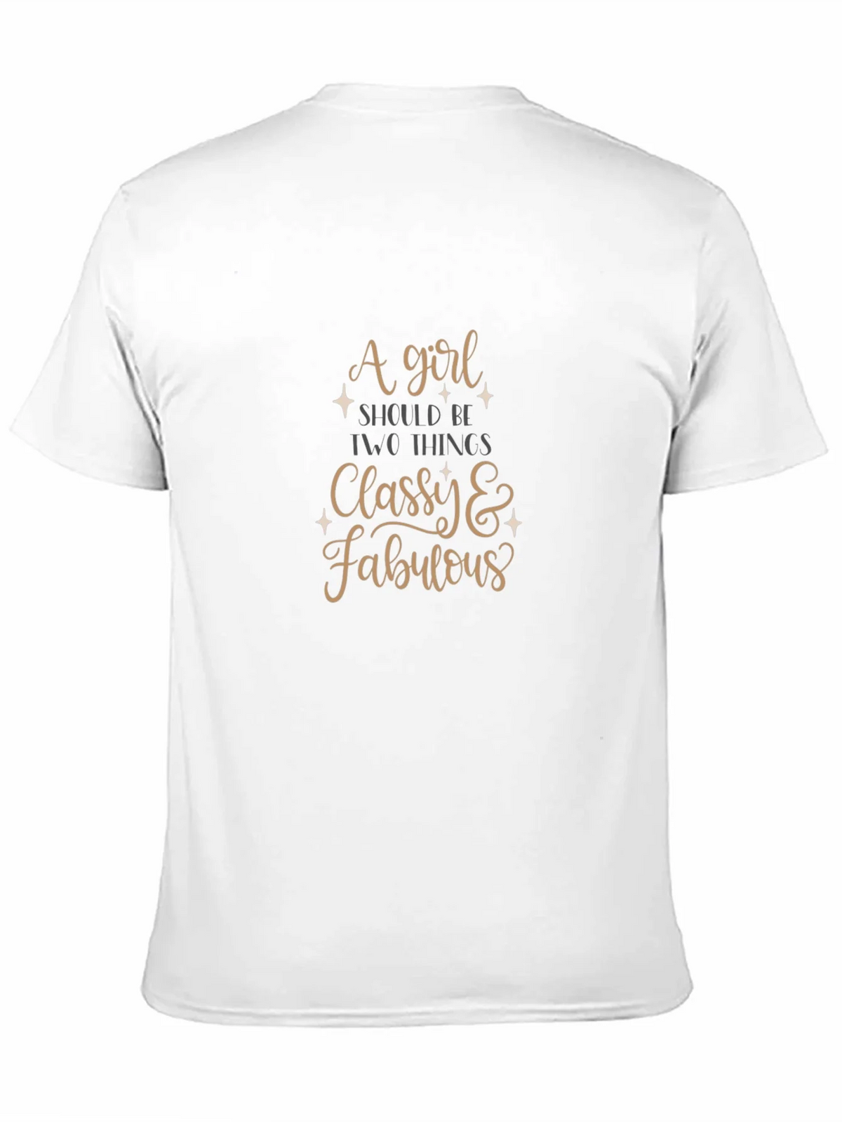 Classy & Fabulous Tee - Stylish Graphic T-Shirt