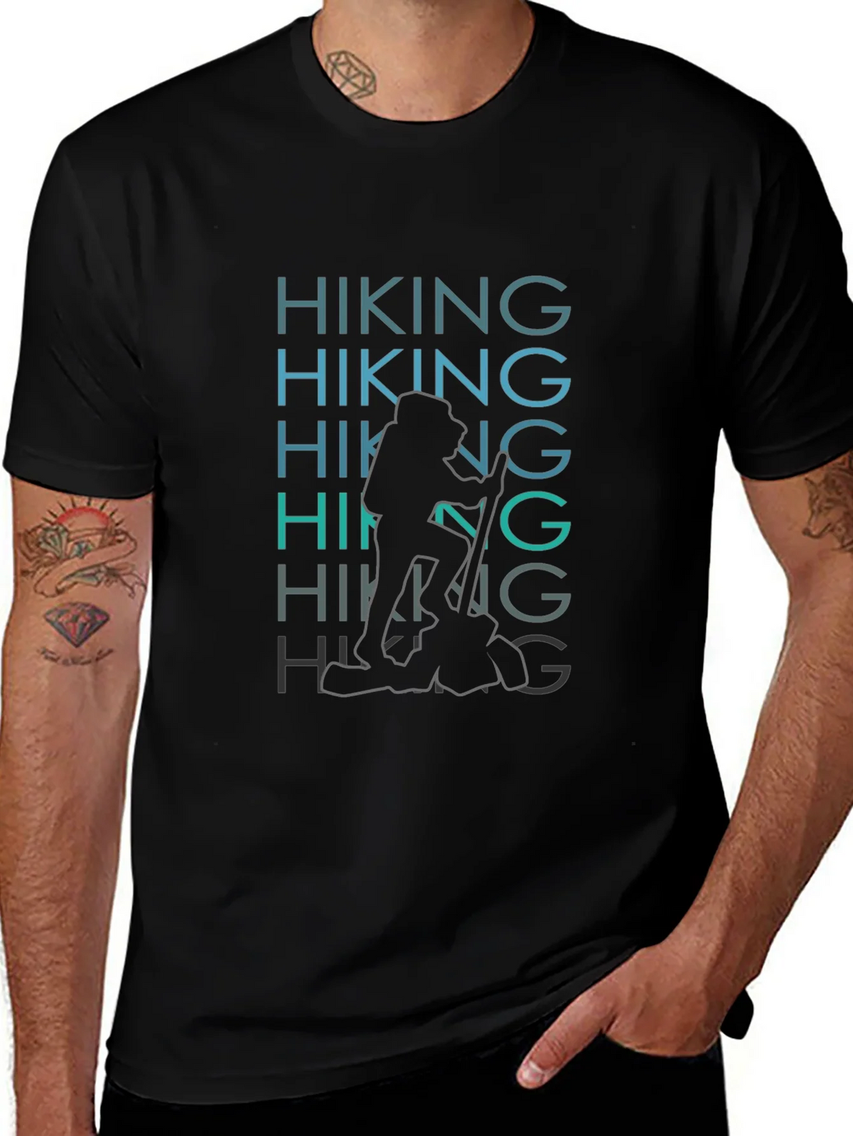Hiking Graphic Tee - Adventure Ready
