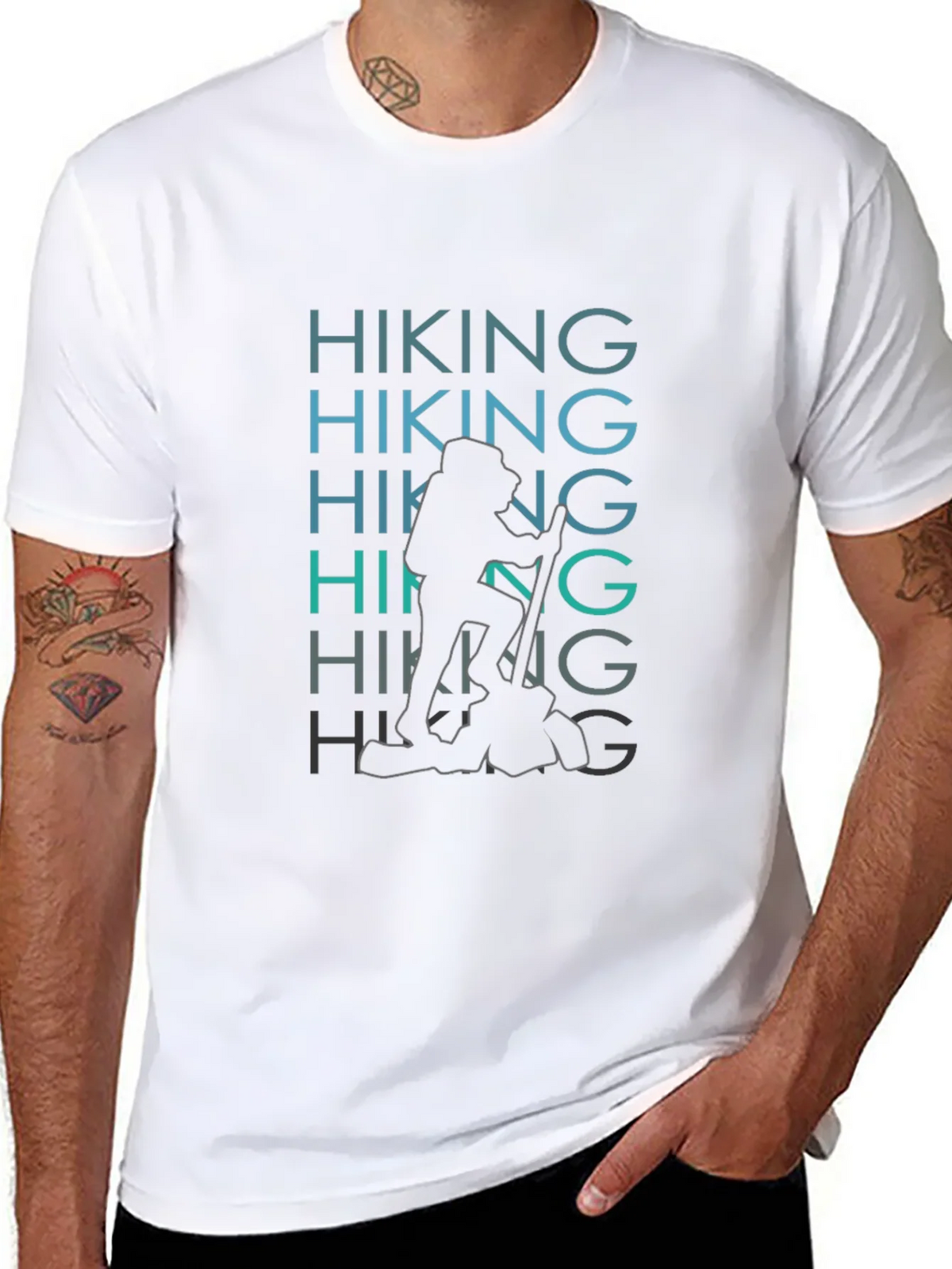 Hiking Graphic Tee - Adventure Ready