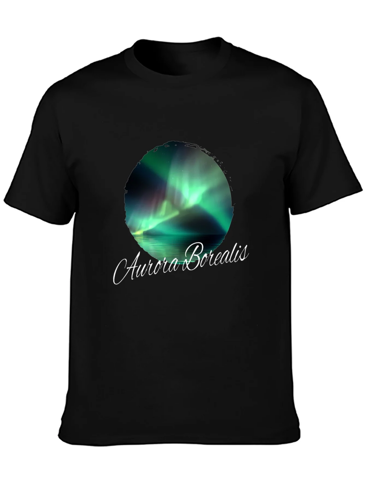 Aurora Borealis Graphic T-Shirt - Northern Lights Tee
