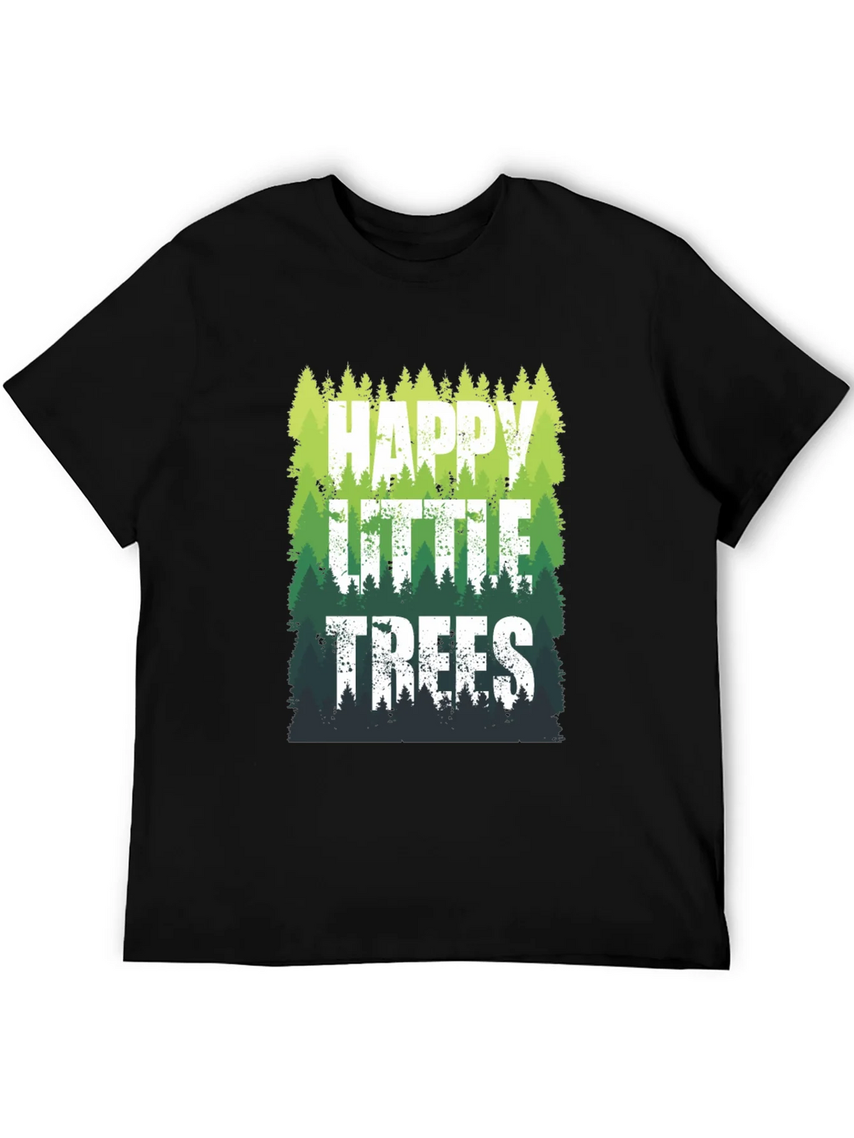 Happy Little Trees Graphic T-Shirt