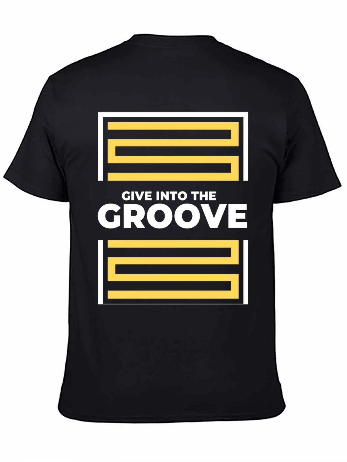 Give Into The Groove Black T-Shirt