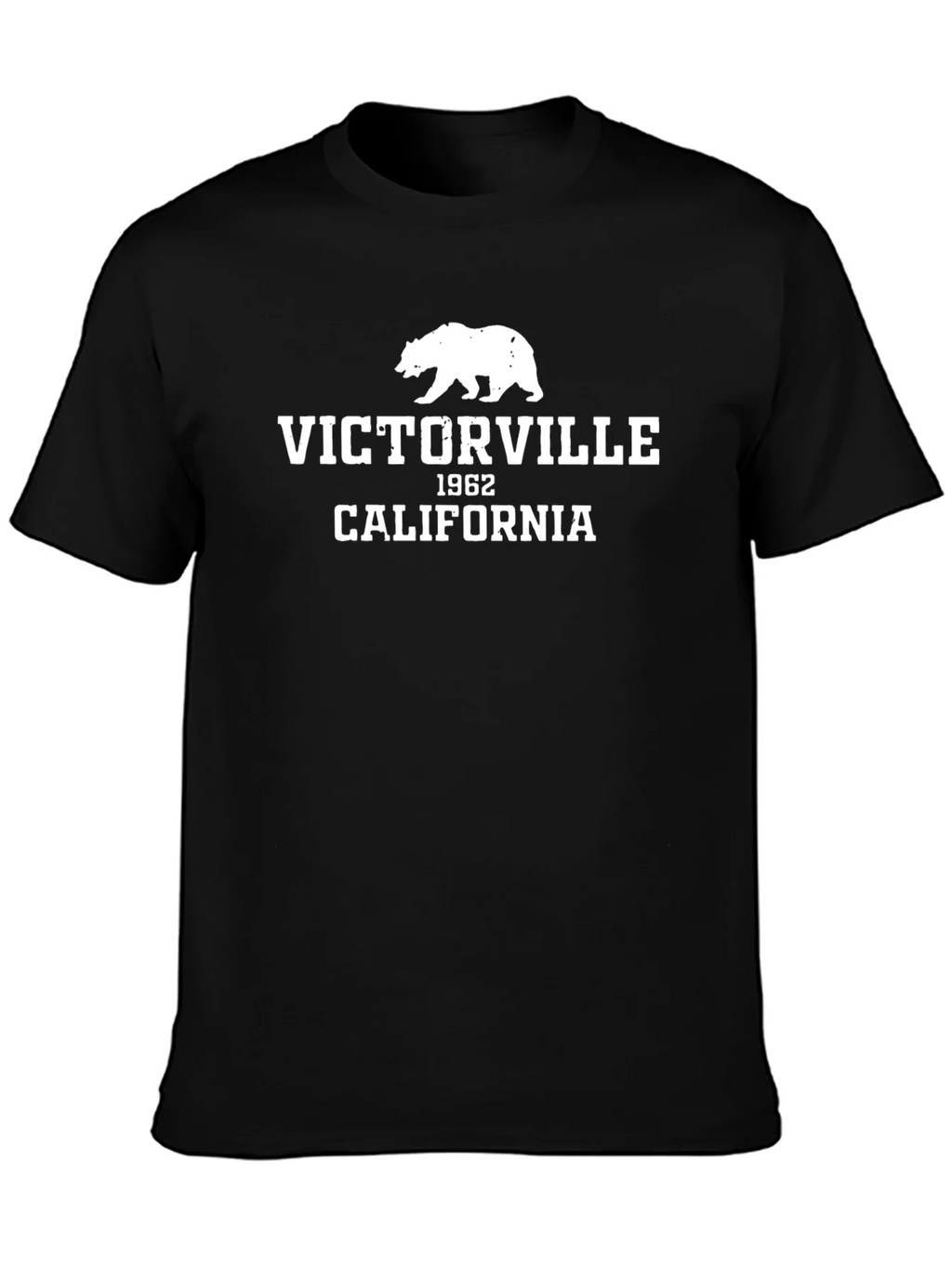 Victorville California Bear Graphic T-Shirt