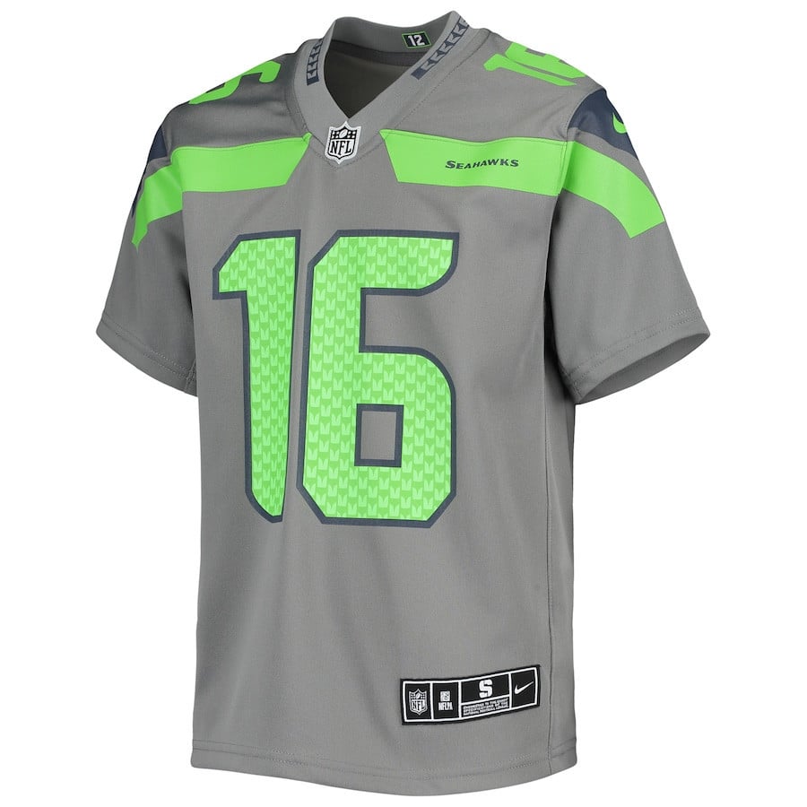 Tyler Lockett Seattle Seahawks Youth Inverted Team Game Jersey - Gray