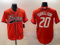 Men's Detroit Tigers Spencer Torkelson #20 Orange Replica Player Jersey