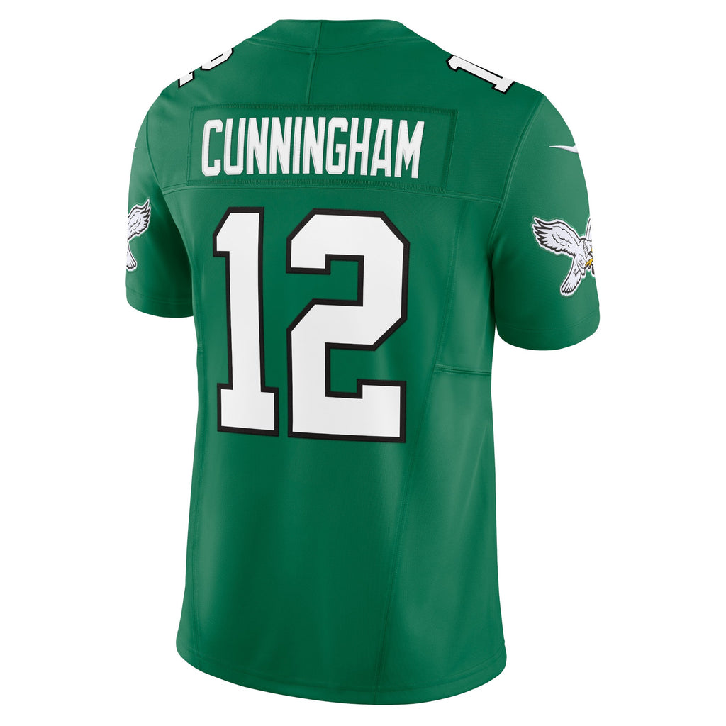 Randall Cunningham Philadelphia Eagles Nike Alternate Vapor F.U.S.E. Limited Jersey - Kelly Green